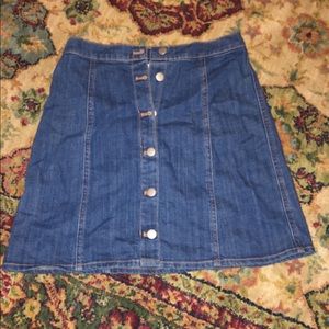 Denim skirt